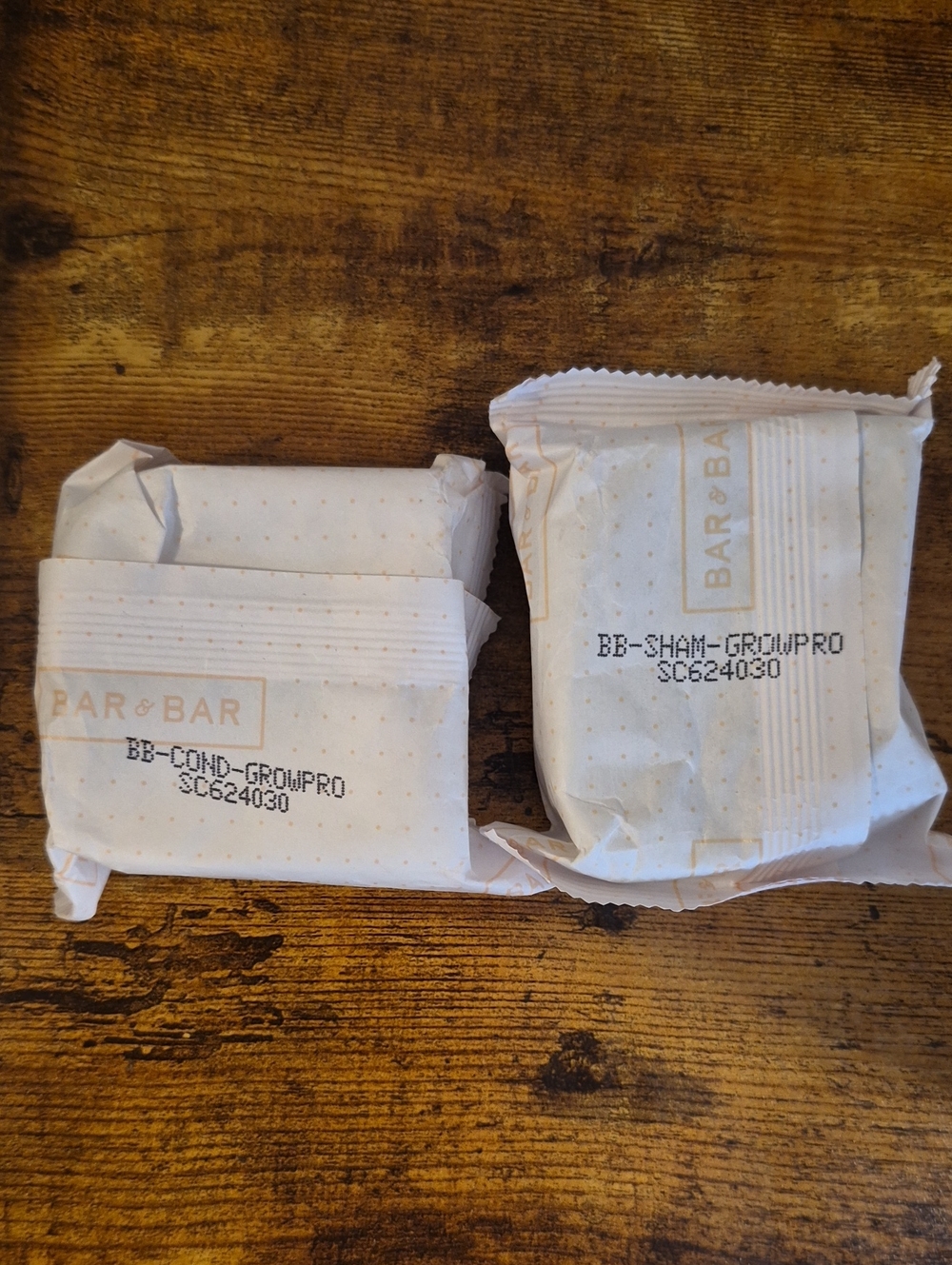 Grow Pro Shampoo And Conditioner Bar By Bar And Bar Nwt